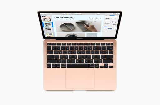 [MGND3E/A] Apple MacBook Air - Notebook - 13.3" - 2560 x 1600 - Apple M1 N/A - 8 GB - 256 GB - Gold - 1-year warranty