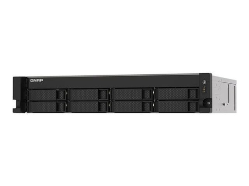 [TS-873AU-RP-4G-US] QNAP TS-873AU-RP - Servidor NAS - 8 compartimentos - montaje en bastidor - SATA 6Gb/s - RAID 0, 1, 5, 6, 10, 50, JBOD, 60 - RAM 4 GB - Gigabit Ethernet / 2.5 Gigabit Ethernet - iSCSI - 2U