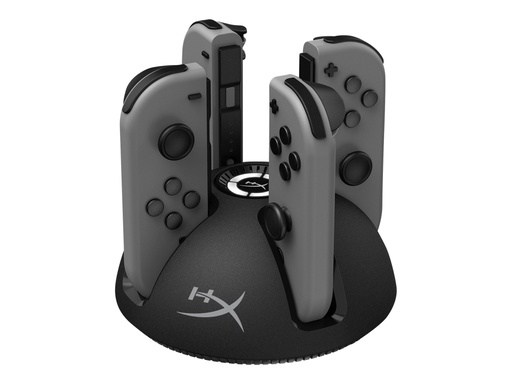 [HX-CPQD-U] HyperX ChargePlay Quad - Estación de carga - 4 conectores de salida (Joy-Con connector) - para NINTENDO Joy-Con, Switch Joy-Con Set; Nintendo Switch
