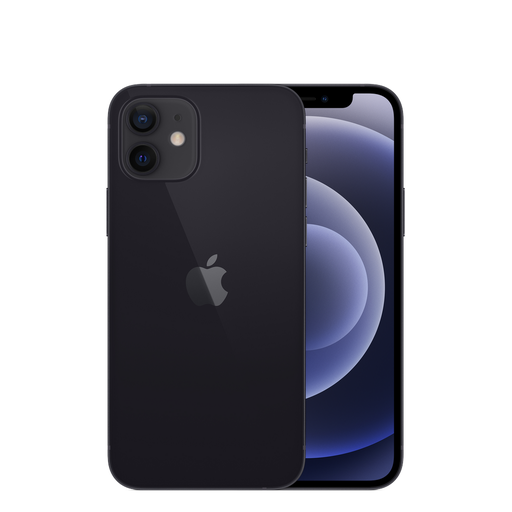 [MGHU3LL/A] Apple iPhone 12 - Teléfono inteligente - SIM doble - 5G NR - 128 GB - 6.1" - 2532 x 1170 píxeles (460 ppi) - Super Retina XDR Display (cámara frontal de 12 MP) - 2 x cámaras traseras - negro