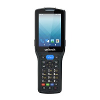 [HT380-NA61UMSG] Unitech HT380 - Terminal de recopilación de datos - resistente - Android 9.0 (Pie) - 16 GB - 3.2" IPS (480 x 320) - cámara trasera - lector de código de barras - (creador de imágenes 2D) - Ranura para microSD - Wi-Fi, NFC, Bluetooth