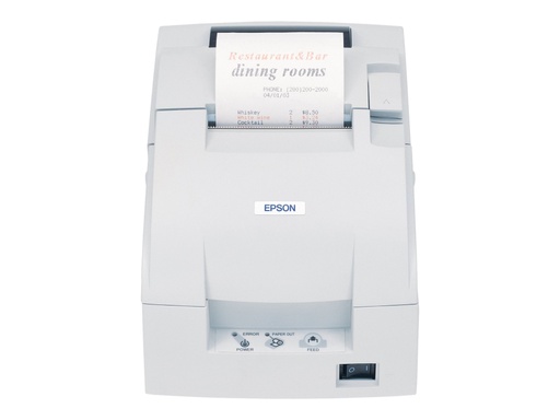 [C31C518603] Epson TM U220PD - Impresora de recibos - bicolor (monocromático) - matriz de puntos - Rollo (7,6 cm) - 17,8 cpp - 9 espiga - hasta 6 líneas/segundo - capacidad: 1 rollo - paralelo - blanco frío