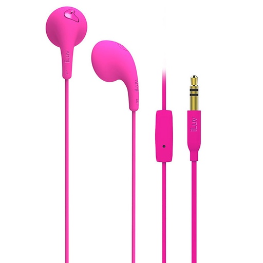 [BBGUMTALKSPN] iLuv - Ear-bud - Mic and Remote Pink