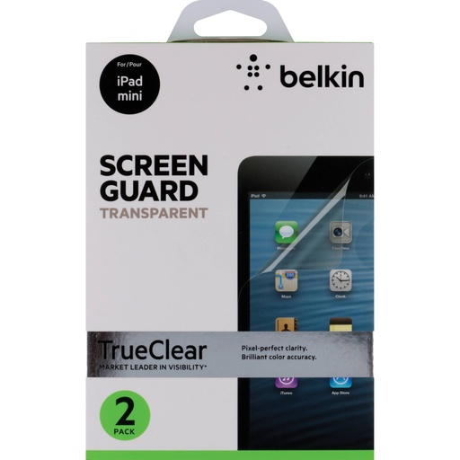 [F7N011TT2] Belkin Screen Guard Transparent Screen Protector - Protector de pantalla para tableta - transparente - para Apple iPad mini