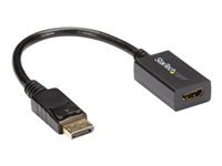 [DP2HDMI2] StarTech.com Adaptador Conversor de Video DisplayPort a HDMI Cable Convertidor DP Pasivo Hembra HDMI Macho DP 1920x1200 - Adaptador de vídeo - DisplayPort (M) a HDMI (H) - 26.5 cm - para P/N: DK30CH2DEP, DK30CH2DEPUE, DK30CH2DPPDU, DK30CHDDPPD, DK30CHDPPDUE, MST14DP123DP