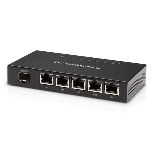 [ER-X-SFP] Ubiquiti EdgeRouter X SFP - Router - conmutador de 5 puertos - GigE
