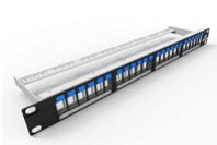 [35050234] Furukawa - Patch panel modular - 24 puertos - Blindado -  Con Iconos - 1U