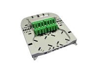 [35520035] Furukawa - Bandeja de empalmes de fibra óptica - SC/APC x 8 - gris