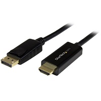 [DP2HDMM3MB] StarTech.com Cable de 3m Adaptador DisplayPort a HDMI - 4K 30Hz - Cable Conversor DP a HDMI Ultra HD - Cable de vídeo - DisplayPort (M) a HDMI (M) - 3 m - compatibilidad con 4K