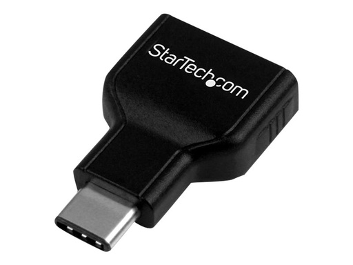 [USB31CAADG] StarTech.com Adaptador USB-C a USB-A - Macho a Hembra - USB 3.0 - Conversor USB Type-C a USB A - Adaptador USB - USB-C (M) a USB Tipo A (H) - USB 3.1 - negro - para P/N: HB31C2A1CGS, HB31C2A2CB, HB31C3A1CS, HB31C3ASDMB, HB31C4AS, PEXUSB311AC3