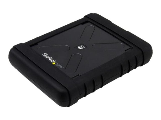 [S251BRU33] StarTech.com Caja USB 3.0 robusta con UASP para disco duro o SSD SATA de 2,5 pulgadas - Carcasa sin herramientas IP54 tipo militar - Caja de almacenamiento - 2.5" - SATA 6Gb/s - 600 MBps - SATA 6Gb/s, USB 3.0 - negro - para P/N: HB30C1A1CPD, HB30C3AGEPD, HB30C3APDW, HB30C4AB, HB30C4ABW, HB30C4AFPD, HB30C4AFS