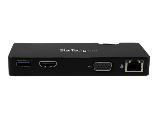 [USB3SMDOCKHV] StarTech.com Replicador de Puertos USB 3.0 con HDMI o VGA, Ethernet Gigabit y USB Pass-Through - Docking Station para Portátil - Estación de conexión - USB - HDMI - GigE - para P/N: ARMPIVOT, ARMPIVOTE, ARMPIVSTND, ARMSLIM, ARMUNONB