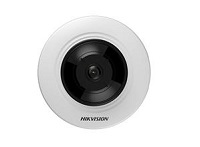 [DS-2CD2955FWD-I(1.05MM)] Hikvision 5MP Fisheye DS-2CD2955FWD-I - Cámara de vigilancia de red - cúpula - color (Día y noche) - 5 MP - 2560 x 1920 - montaje M12 - focal fijado - LAN 10/100 - MJPEG, H.264, H.265, H.265+ - CC 12 V/PoE Clase 3