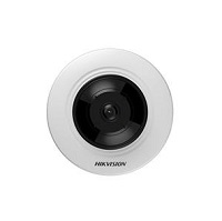 [DS-2CD2935FWD(1.16mm)] HIK - IP 3MP Fisheye Camara 360° Para Interiores IR 20m H265+ 3D DNR WDR 12VDC & PoE
