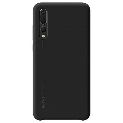 [51992382] Huawei - Carcasa trasera para teléfono móvil - silicona - negro - para Huawei P20 Pro
