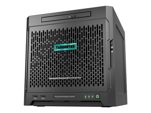 [P04923-S01] HPE ProLiant MicroServer Gen10 Solution - Servidor - microtorre ultra - 1 vía - 1 x Opteron X3421 / 2.1 GHz - RAM 8 GB - de intercambio no en caliente - sin disco duro - GigE - monitor: ninguno