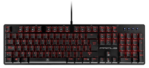 [PKS-101S] Primus Gaming - Keyboard - Wired - Spanish - USB - Ball100T Rd PKS-101S