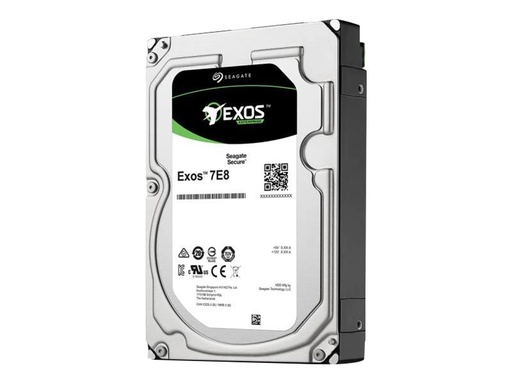 [ST8000NM0055] Seagate Exos 7E8 ST8000NM0055 - Disco duro - 8 TB - interno - 3.5" - SATA 6Gb/s - 7200 rpm - búfer: 256 MB