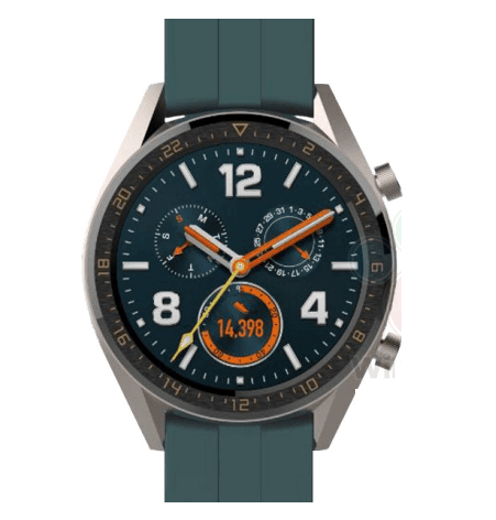 [55023725] Huawei - Smart watch - FTN-B19  Titanium Grey Stainless Steel
