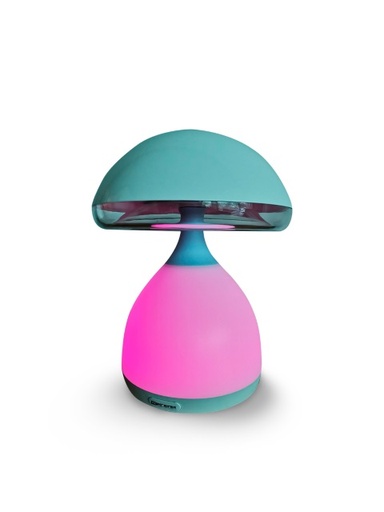 [DKL100900102] Opple - LámpOpple - Lámpara Hongo -  Tacto- Recargable - 8 colores diferentes de luz - Batería 1800 mAh, uso promedio de 4 horas - Consumo de 3.5 W - Puerto Micro USB
