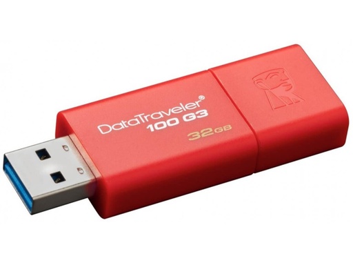[KC-U7132-6UR] Kingston - USB flash drive - 32 GB - USB 3.0 - RED