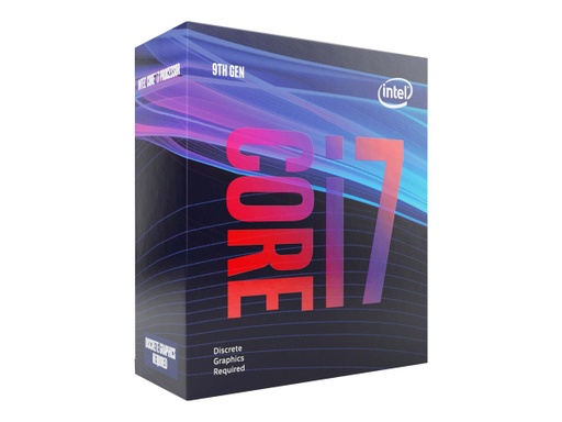 [BX80684I79700F] Intel Core i7 9700F - 3 GHz - 8 núcleos - 8 hilos - 12 MB caché - LGA1151 Socket - Caja