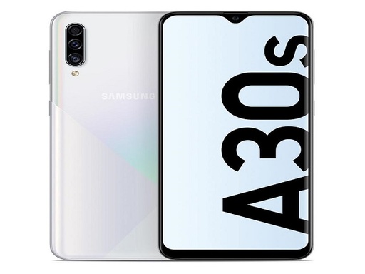 [SM-A307GZWKGTO] Samsung Galaxy A30S - Cellular phone - 4G - Android - Almacenamiento 64 GB - White - RAM 3GB - Cámara Frontal 16.0 MP - Cámara Principal 25 MP  