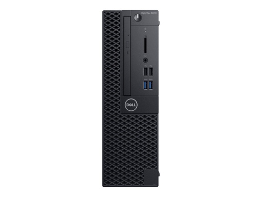 [MHM1V] Dell OptiPlex 3070 - MLK - SFF - Core i3 9100 / 3.6 GHz - RAM 4 GB - HDD 1 TB - grabadora de DVD - UHD Graphics 630 - GigE - Win 10 Pro 64 bits - monitor: ninguno - BTS - con 1 Year Hardware Service with Onsite/In-Home Service After Remote Diagnosis