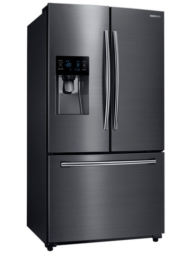 [RF263BEAESGAP] Samsung - Refrigerator/freezer french door - RF263BEAESGAP - 26 pies - Twin Cooling plus - Acero inoxidable negro - Gran capacidad (SpaceMax) - Diseño Elegante - Iluminacion LED -  Tecnología Digital Inverter -  Con dispensador de agua  - Estantes de vidrio templado 