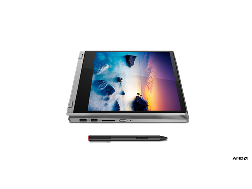[81N6001BLM] Lenovo IdeaPad Yoga C340 - Ordenador portátil - 14" - 1366 x 768 - Pantalla táctil - AMD Ryzen 5 3500U / 2 GHz - 8 GB DDR4 SDRAM - 256 GB SSD - Ninguno/a - AMD Radeon Vega 8 - Windows 10 Home - Onyx Black - Español - 1 año de garantía
