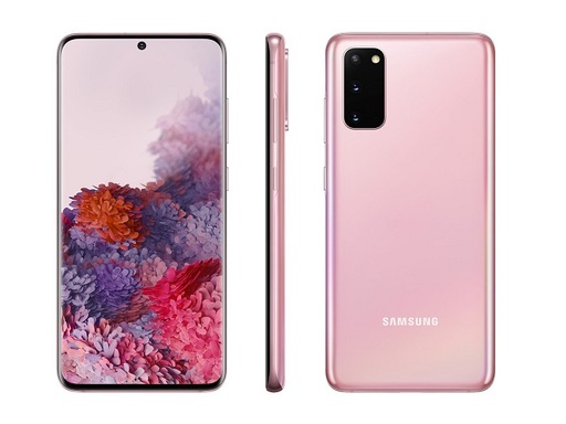 [SM-G980FZIJGTO] Samsung Galaxy S20 - Teléfono inteligente - SM-G980FZIJGTO - Android - 128 GB - Rosa - Toque