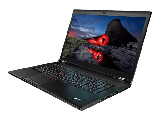 [20QR000VUS] Lenovo ThinkPad P73 20QR - Core i7 9850H / 2.6 GHz - vPro - Win 10 Pro 64 bits - 32 GB RAM - 512 GB SSD TCG Opal Encryption 2, NVMe - 17.3" IPS 1920 x 1080 (Full HD) - Quadro RTX 3000 / UHD Graphics 630 - Wi-Fi, Bluetooth - negro - kbd: EE. UU.