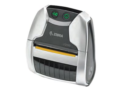 [ZQ32-A0W01R0-00] Zebra ZQ300 Series ZQ320 Mobile Label and Receipt Printer - Impresora de recibos - térmica directa - rollo 8 cm - 203 ppp - hasta 100 mm/segundo - USB 2.0, Wi-Fi(n), NFC, Wi-Fi(ac), Bluetooth 4.0 LE - barra dentada - plata