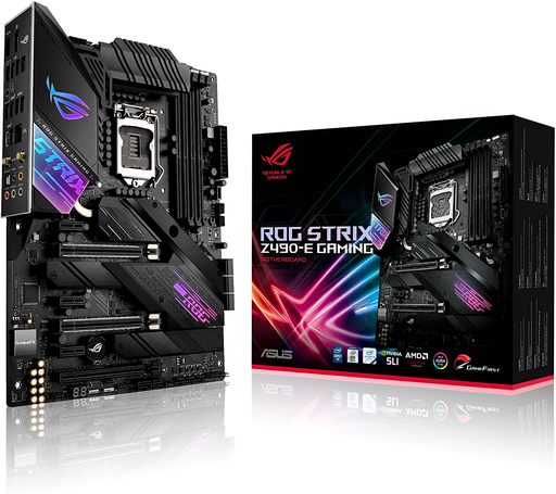 [ROGSTIRXZ490-EGAMING] ASUS - ROG STIRX Z490-E GAMING - Motherboard - ATX - LGA1200 - Intel Z490 - para Core i3 / para Core i5 / para Core i7 / para Celeron / para Pentium - Intel HD Graphics