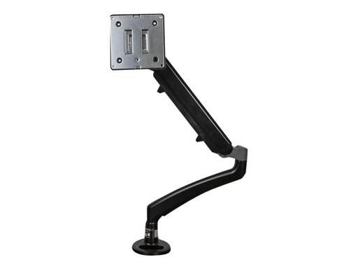 [ARMSLIM] StarTech.com Brazo soporte articulado delgado con gestión de cableado para monitor - Montaje en escritorio u ojal de perforación - Kit de montaje - para pantalla LCD (brazo ajustable) - plástico, acero - negro - tamaño de pantalla: 26" - montable en escritorio - para P/N: ARMSTS, ARMSTSLG, STSCART