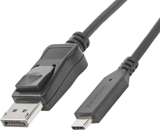 [CDP2DP146B] StarTech.com Cable Adaptador de 1,8m USB-C a DisplayPort - Conversor USB Tipo C a DP - 8K 60Hz HBR3 - Conversor Thunderbolt 3 DisplayPort (CDP2DP146B) - Adaptador de vídeo externo - USB-C - DisplayPort - negro