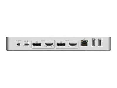 [DK30C2DPPD] StarTech.com Docking Station Universal para Portátil - Dock USB-C y USB 3.0 - HDMI y DP Doble - PD 60W - Mac Windows y Chrome OS - Estación de conexión - USB-C - 2 x HDMI, 2 x DP - GigE