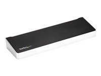 [DK30CH2DEP] StarTech.com Docking Station USB C para Triple Monitor 4K - con 5x Puertos USB 3.0 - USB Tipo C con Entrega de Alimentación PD de 100W - Estación de conexión - USB-C - HDMI, DP - GigE