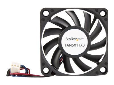 [FAN6X1TX3] StarTech.com Ventilador Fan para Chasis Caja de Ordenador PC Torre  - 60x10mm - Conector TX3 - Kit de ventilador del sistema - 60 mm