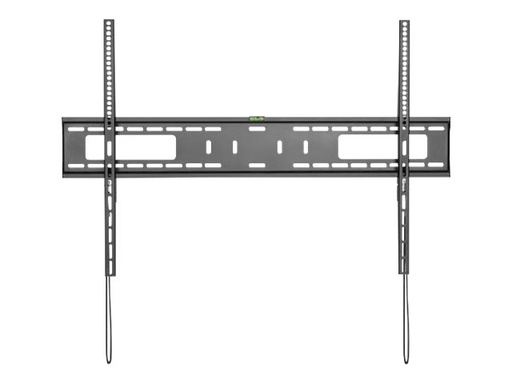 [FPWFXB1] StarTech.com Soporte de Pared para TV de Pantalla Plana - Fijo - Compatible con TVs Curvos - Abrazadera - para TV - plástico, acero - negro - tamaño de pantalla: 60"-100" - se puede instalar en la pared