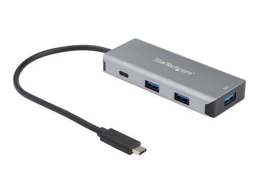 [HB31C3A1CB] StarTech.com Hub USB-C de 4 Puertos Alimentado por Bus - 10Gbps - 3x USB-A y 1x USB-C - (HB31C3A1CB) - Hub - 1 x USB-C + 3 x USB 3.1 - sobremesa - para P/N: PEXUSB321C