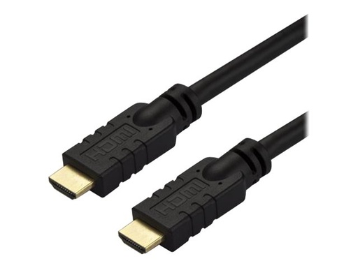 [HD2MM10MA] StarTech.com Cable de 10 metros HDMI con ethernet de alta velocidad Activo 4K - Cable HDMI CL2 para Instalación en Pared - Cable HDMI - HDMI (M) a HDMI (M) - 10 m - compatibilidad con 4K - para P/N: FPCEILPTBLP, FPWHANGER, FPWTLTBAT, ST122HD202, ST124HD202, STNDMTV100, STNDMTV70