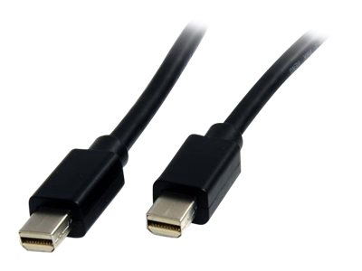 [MDISP2M] StarTech.com Cable de 2m de Monitor Mini DisplayPort 1.2 Macho a MiniDP Macho- Mini DP Negro 4k - Cable DisplayPort - Mini DisplayPort (M) a Mini DisplayPort (M) - 2 m - negro