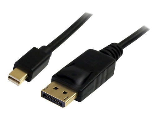 [MDP2DPMM3M] StarTech.com Cable Adaptador Mini DisplayPort a DisplayPort de 3 metros - Macho a Macho 4k HBR - Cable DisplayPort - DisplayPort (M) a Mini DisplayPort (M) - 3 m - negro