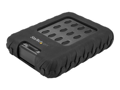 [S251BRU31C3] StarTech.com Caja USB 3.1 (10Gbps) USB-C para Discos Duros o SSD SATA de 2,5 Pulgadas - Rugged para Medios Climas Hostiles IP65 - Caja de almacenamiento - 2.5" - SATA 6Gb/s - 600 MBps - SATA 6Gb/s, USB 3.1 (Gen 2) - negro