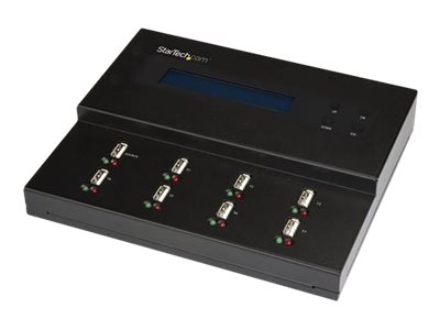 [USBDUPE17] StarTech.com Clonador y Borrador Autónomo de Unidades de Memoria Flash USB 1:7 - Copiador de Memorias USB - Copiador de Pendrive - Duplicador de unidad USB - 7 compartimentos