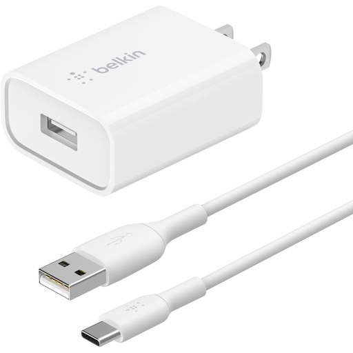 [WCA001dqWH] Belkin - Adaptador de corriente - 18 vatios - QC 3.0 (USB) - blanco