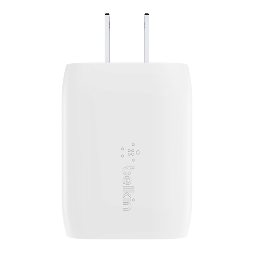[F7U096dqWHT] Belkin - Adaptador de corriente - 18 vatios - 3.6 A (USB-C) - en el cable: Lightning - blanco