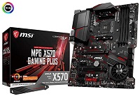 [MPGX570GAMINGPLUS] MSI - MPG X570 GAMING PLUS - Motherboard - ATX - Socket AM4 - AMD X570 - para A series / para Ryzen / para Ryzen 7 - AMD Radeon Vega - Sound card