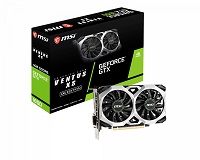 [GTX1650D6VentusXSOC] MSI - GTX 1650 D6 Ventus XS OC  - PCI Express 3.0 x16 - NVIDIA - NVIDIA GeForce GTX 1650 - 4 GB - GDDR6 SDRAM - HDMI / DisplayPort